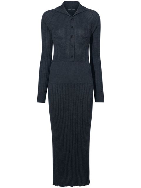 Proenza Schouler Maeve midi dress - Grey - zdjęcie produktu nr 1