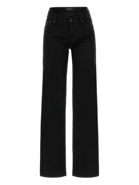 Balenciaga curved waist jeans - Black - zdjęcie produktu nr 1