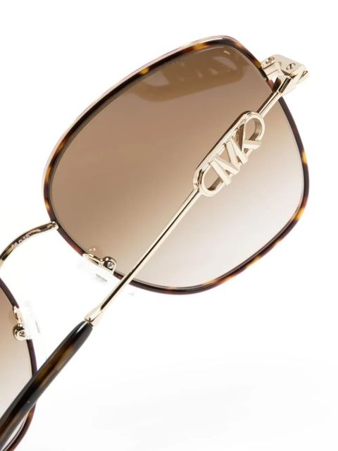 Michael Kors square-frame gradient-lenses sunglasses - Brown