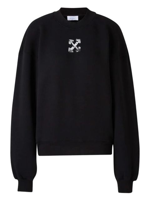 Off-White graphic hooded sweatshirt - Black - zdjęcie produktu nr 1