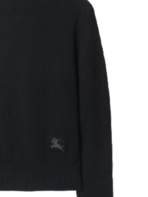 Burberry roll-neck logo sweater - Black - zdjęcie produktu nr 2