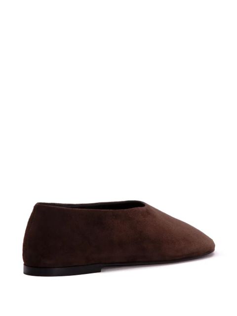 Proenza Schouler Glove suede slippers - Brown