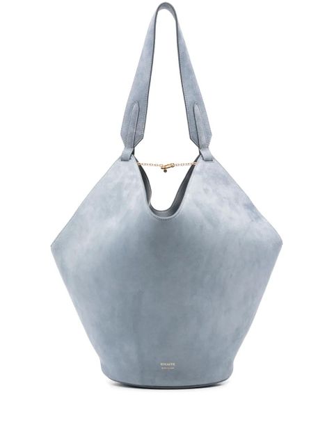 KHAITE small Lotus tote bag - Blue - zdjęcie produktu nr 1