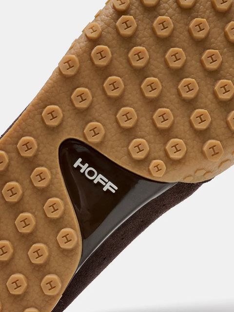 Hoff sneakersy zamszowe BRIDGE damskie kolor brązowy 22561026