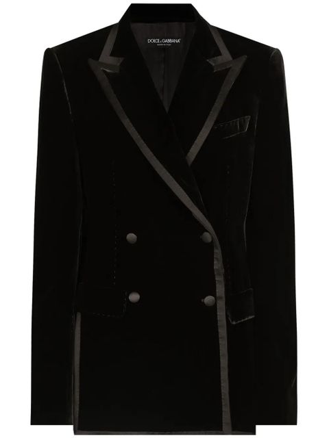 Dolce & Gabbana double breasted blazer - Black - zdjęcie produktu nr 1
