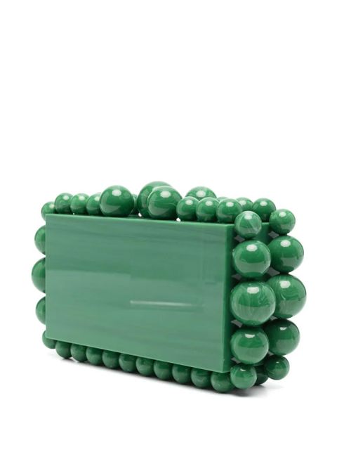 Cult Gaia Eos clutch bag - Green
