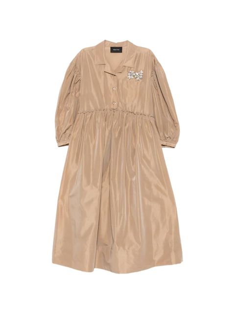 Simone Rocha embellished-detail midi dress - Neutrals - zdjęcie produktu nr 1