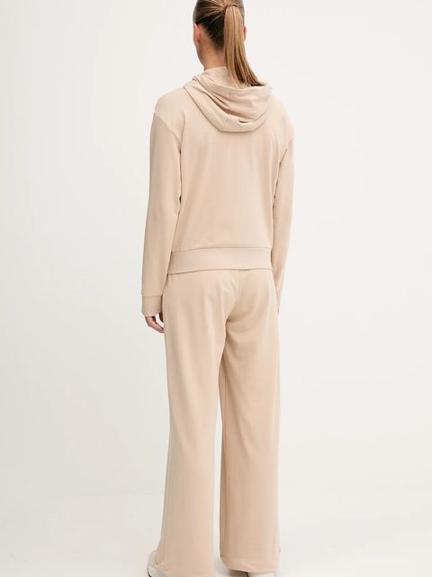 EA7 Emporio Armani dres damski kolor beżowy AF13135.7W000464