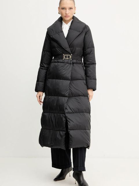 Twinset kurtka puchowa kolor czarny zimowa 252TT2050 - zdjęcie produktu nr 1