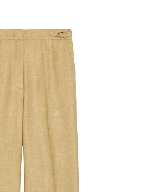 Gabriela Hearst buckle-detail pleated trousers - Neutrals - zdjęcie produktu nr 2