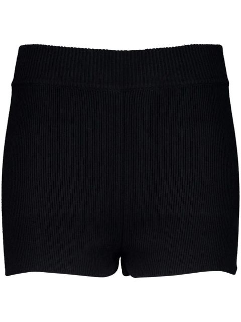 AMI Paris Ami de Coeur mini shorts - Black - zdjęcie produktu nr 1