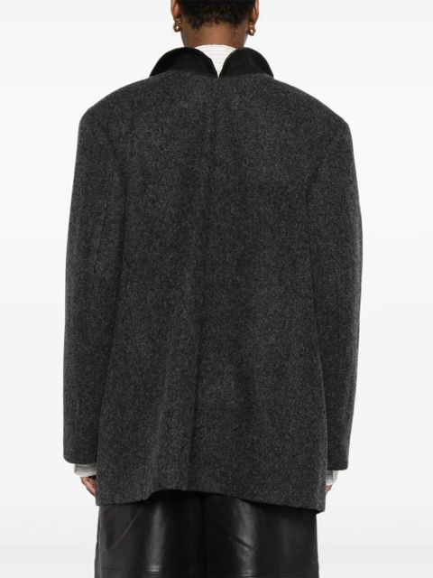 Prada open-front coat - Grey