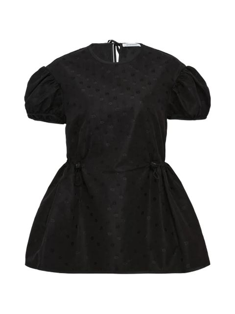 Cecilie Bahnsen Chiara puffed top - Black - zdjęcie produktu nr 1