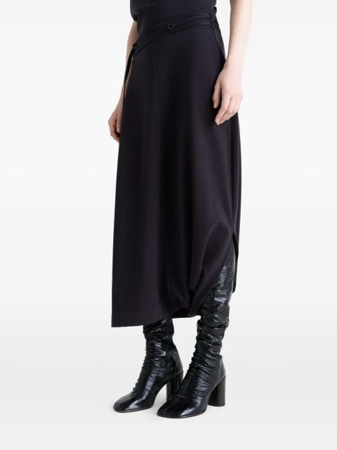 LEMAIRE leather boots - Black