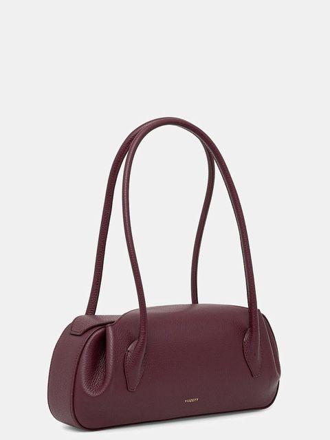 Yuzefi torebka skórzana OYSTER kolor bordowy YUZRS25-HB-OYSB-L049 - zdjęcie produktu nr 2