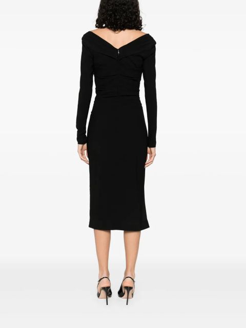 Dolce & Gabbana v-neck dress - Black