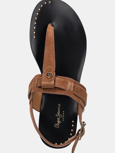 Pepe Jeans sandały zamszowe SAM ONE