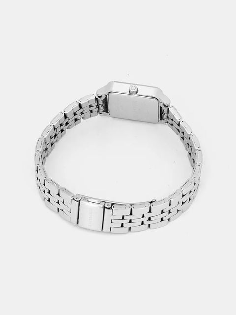 Trussardi zegarek T- FORMA damski kolor srebrny R2453173504