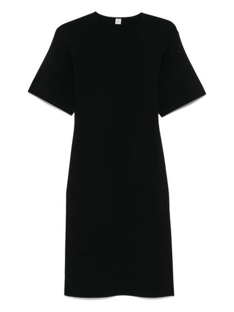 TOTEME fine-knit midi dress - Black - zdjęcie produktu nr 1