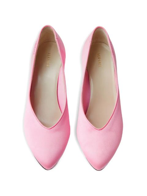 Versace Tina satin pumps 65 mm - Pink