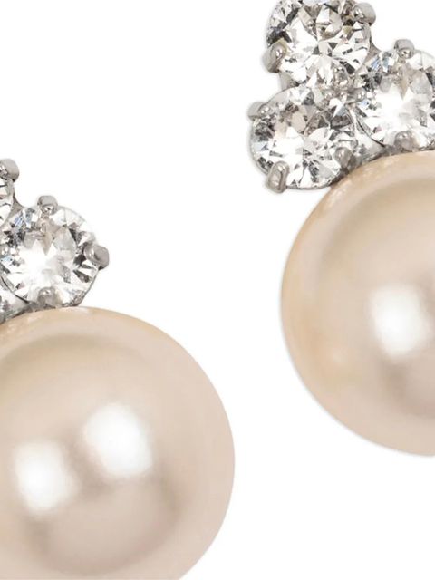 Jennifer Behr Belen crystal earrings - Silver - zdjęcie produktu nr 2