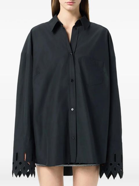 Blumarine patch-pocket shirt - Black - zdjęcie produktu nr 2