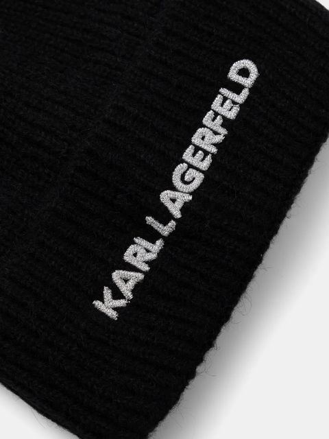 Karl Lagerfeld czapka z domieszką wełny - zdjęcie produktu nr 1