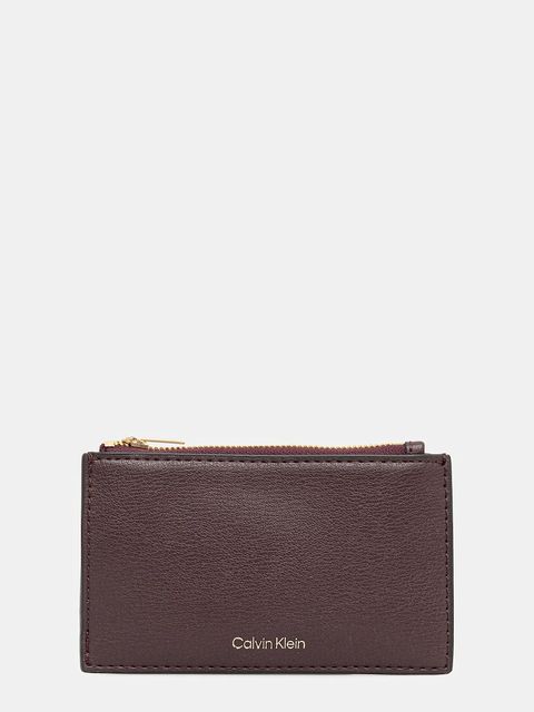 Calvin Klein portfel damski kolor fioletowy LV04F1090G - zdjęcie produktu nr 1