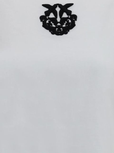 PINKO logo jersey T-shirt - White