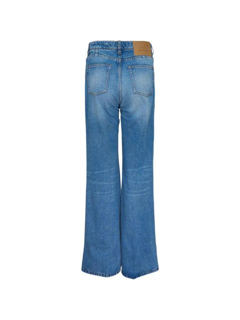 AMI Paris logo-patch jeans - Blue - zdjęcie produktu nr 2