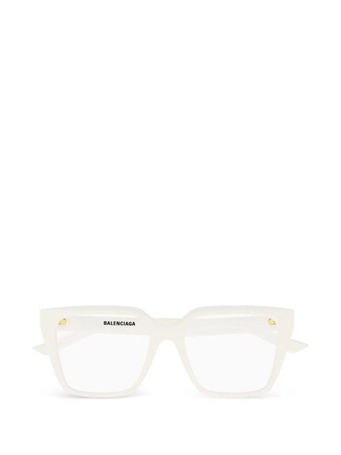 Balenciaga Eyewear square-frame glasses - White - zdjęcie produktu nr 1