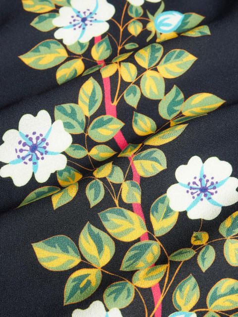 ETRO floral-print A-line dress - Black