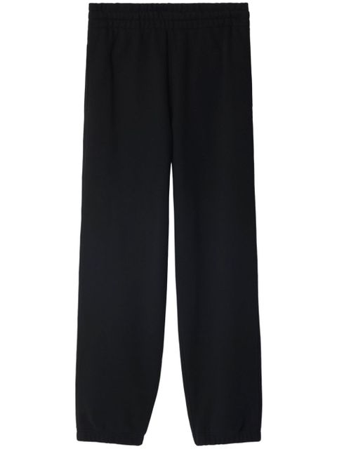 Burberry Check Label track pants - Black - zdjęcie produktu nr 1