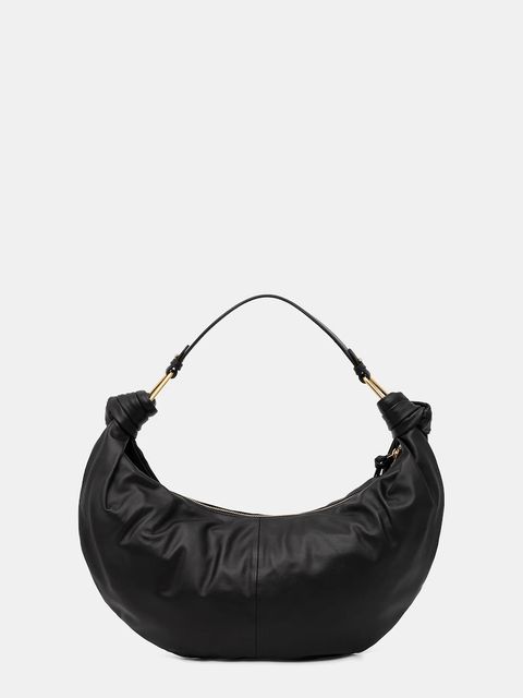 Coccinelle torebka skórzana FUROSHIKI kolor czarny E1 U1A 13 01 01