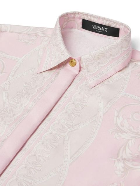 Versace La Coupe des Dieux silk shirt - Pink - zdjęcie produktu nr 2