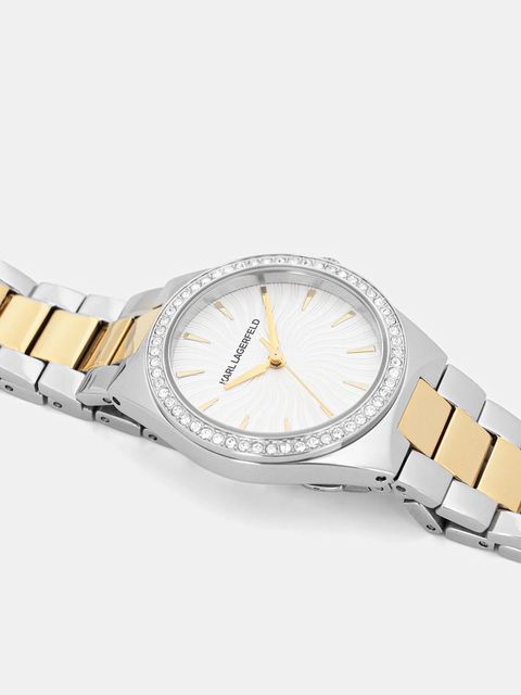 Karl Lagerfeld zegarek damski kolor srebrny R0553105505 - zdjęcie produktu nr 2