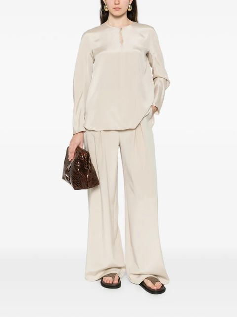 Max Mara tailored palazo pants - Neutrals - zdjęcie produktu nr 2