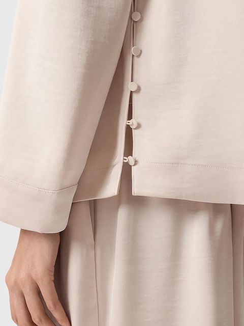 AllSaints bluzka LEANNE damska kolor biały gładka W019PD