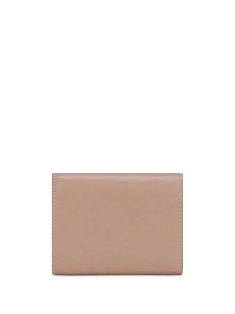 Dolce & Gabbana DG-logo leather folded wallet - Neutrals