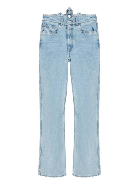 Coperni logo-plaque jeans - Blue - zdjęcie produktu nr 1