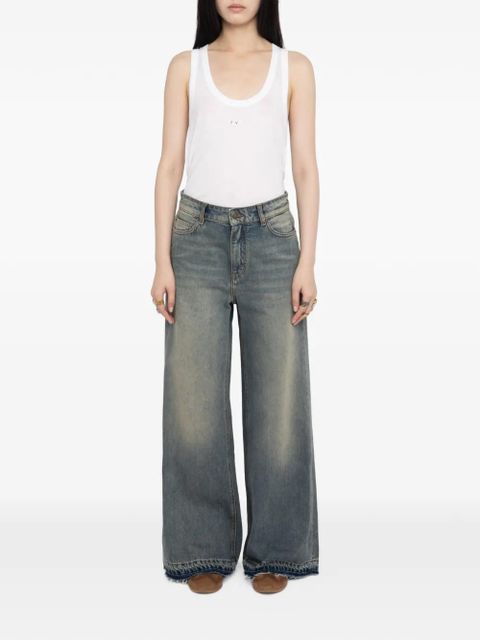 Zadig&Voltaire logo-patch jeans - Blue - zdjęcie produktu nr 2