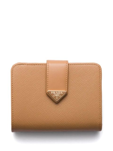 Prada Saffiano-leather wallet - Brown - zdjęcie produktu nr 1