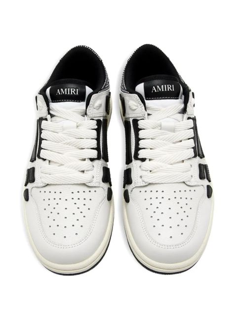 AMIRI crystal-embellished bone sneakers - White - zdjęcie produktu nr 2