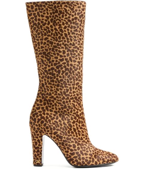 Valentino Garavani 100mm Hotty boots - Neutrals - zdjęcie produktu nr 1