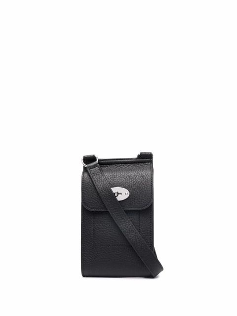 Mulberry small Anthony grained-leather crossbody bag - Black - zdjęcie produktu nr 1