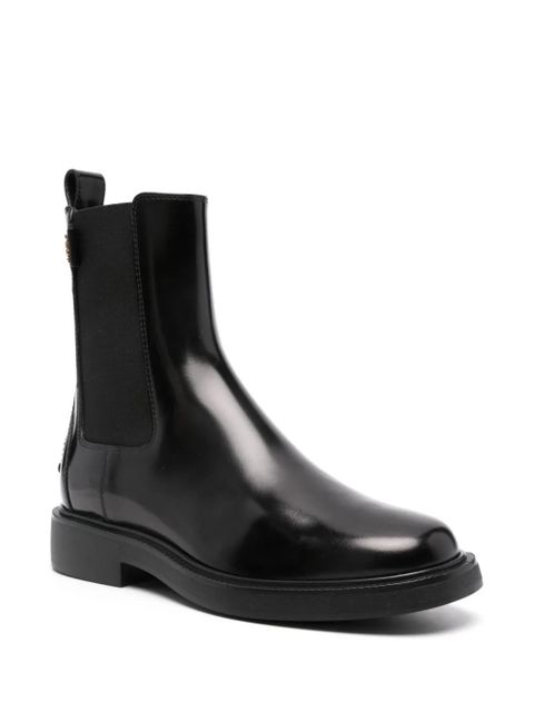 Tod's logo-tag boots - Black - zdjęcie produktu nr 2
