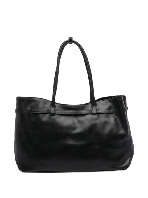 Marge Sherwood large leather tote bag - Black - zdjęcie produktu nr 2