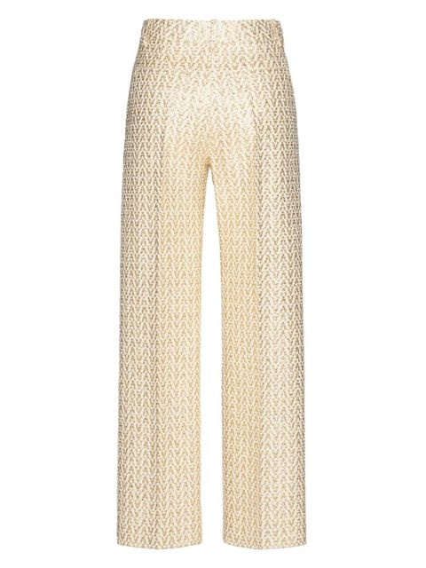 Valentino Garavani Optical trousers - Gold - zdjęcie produktu nr 2
