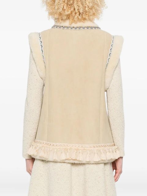 Valentino Garavani tassel-embellished waistcoat - Neutrals