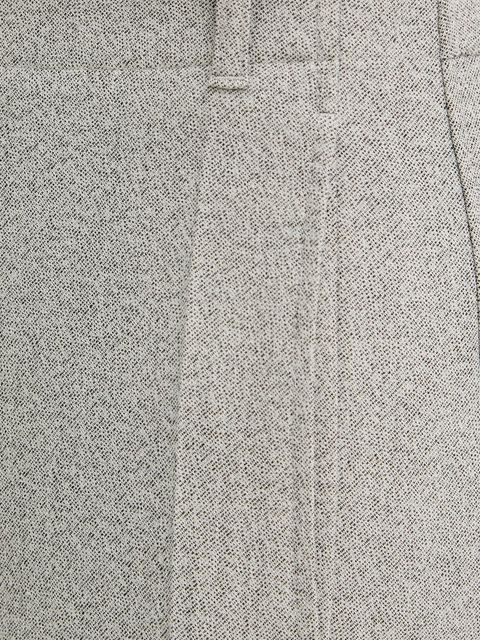 BOSS spodnie Takava damskie kolor szary fason cygaretki high waist 50553936